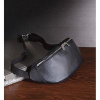 ウノフク 牛革 ウェストバッグ 25-6366-952 1箱（直送品）