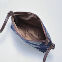 パン・クリエーション 岡山県井原産デニムポシェット 25-6367-230 1袋（直送品）