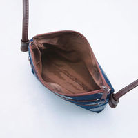 パン・クリエーション 岡山県井原産デニムポシェット 25-6367-320 1袋（直送品）