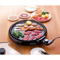 新津興器 ホームスワン ホットプレート 33cm 25-6373-524 1箱（直送品）