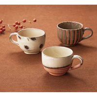 東秀陶器 土物文様スープカップ 25-6374-016 1箱（直送品）