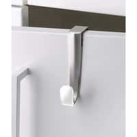 アントレックス スックヌック キャビネット シングルフック ホワイト/ニッケル 2330041670 1個（直送品）