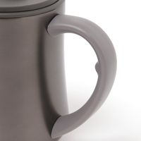 ステンレスぽってりマグ(320ml) シルバー LAKOLE/ラコレ