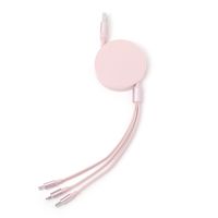 6WAYケーブル ピンク LAKOLE/ラコレ