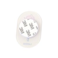 FLOWERスマホグリップ ブラウン LAKOLE/ラコレ