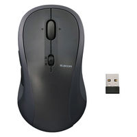 ワイヤレスマウス 静音 Bluetooth 無線(USB) 両対応 7ボタン 黒 M-MY40MBSBK-G エレコム 1個