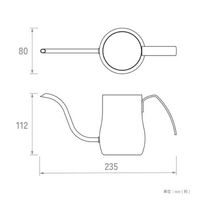【園芸用品】TETSUNAGI Plant pitcher SILVER 水差し T200300 1個
