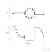 【園芸用品】TETSUNAGI Plant pitcher SILVER mini 水差し T200400 1個