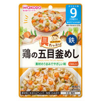 （9カ月頃から）具たっぷりグーグーキッチン　鶏の五目釜めし　1セット（1袋（80g）×3）和光堂　WAKODO
