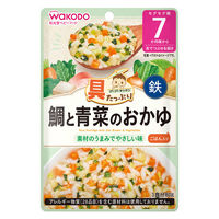 （7カ月頃から）具たっぷりグーグーキッチン　鯛と青菜のおかゆ　1セット（1袋（80g）×3）和光堂　WAKODO