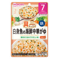 （7カ月頃から）具たっぷりグーグーキッチン　白身魚の海鮮中華がゆ　1セット（1袋（80g）×6）和光堂　WAKODO