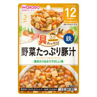 （12カ月頃から）具たっぷりグーグーキッチン　野菜たっぷり豚汁　1セット（1袋（80g）×6）和光堂　WAKODO