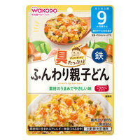 （9カ月頃から）具たっぷりグーグーキッチン　ふんわり親子どん　1セット（1袋（80g）×6）和光堂　WAKODO