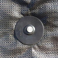 【園芸用品】MINE 太クギパット黒ちゃん 15cm 18850012 1袋（100個入）