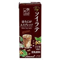 キッコーマンソイフーズ クラフトソイ ソイラテ ほろにがエスプレッソ 200ml 1セット（36本）