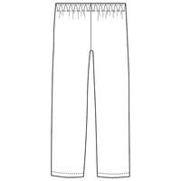 フォーク ストレートパンツ(男女兼用) 6003SC-3-S 1枚　スクラブ（わけあり品）
