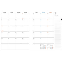 【2026年度版手帳】コクヨ ソフトリングダイアリースーファ B6変形 ライト ブルー ニーSSMNLBー B6 26 1冊