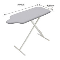 アイロン台カバー アルミコート スタンド式人体型プレミアム 90×37cm 4607 1個 山崎実業