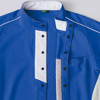 アイトス 長袖ジャケット(男女兼用) ブルー L 1903-006-L 1903 1着（直送品）