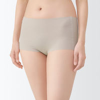 無印良品 レディース 婦人 肌あたりがやさしいリブショーツ 婦人Ｍ サンドベージュ 良品計画