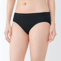 無印良品 レディース 婦人 ストレッチサニタリーショーツ 婦人Ｌ 黒 良品計画