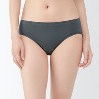 無印良品 レディース 婦人 ストレッチサニタリーショーツ 婦人Ｌ ダークグレー 良品計画