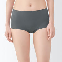 無印良品 レディース 婦人 どこにも縫い目がないサニタリーショーツ 婦人Ｓ ダークグレー 良品計画