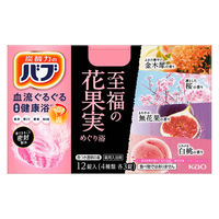 バブ 至福の花果実めぐり浴 1セット（1箱（12錠入）×2） 入浴剤 透明タイプ 花王