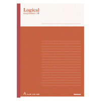 ナカバヤシ FSC-MX ロジカルノート B5 A罫50枚 ピンク COC-ノ-B5015A 1セット(1冊×3)