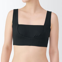 無印良品 レディース 婦人 なめらかナイトブラジャー 婦人Ｌ 黒 良品計画