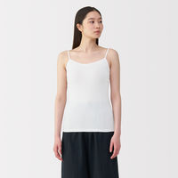 無印良品 レディース 婦人 ストレッチキャミソール 婦人Ｓ 白 良品計画