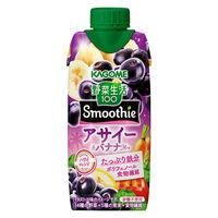 カゴメ 野菜生活100 Smoothie（スムージー） アサイー＆バナナMix 330ml 1箱（12本入）