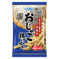 せんべい 小袋 食べきりサイズ 海鮮揚煎おじゃこ揚げせん 64g　4パック入 1セット（1個×6）