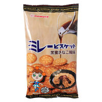 ビスケット クラッカー  ミレービスケット　黒蜜きなこ風味 120ｇ 1セット（1個×12）