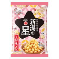 せんべい 煎餅 新潟の星　えび味 72g 1セット（1個×12）