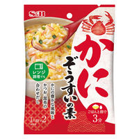 かにぞうすいの素 13ｇ 1セット（1袋×3） エスビー食品 雑炊　簡単　時短　簡便