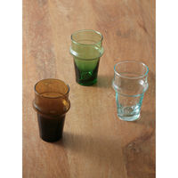 東京かんかん コップ 170ml S モロッコ チャイグラス ガラス クリア 417970 1個（直送品）