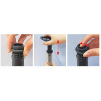 ワールド・クリエイト ボトルストッパー バキュームポンプ&ストッパー viv 425274 1個（直送品）