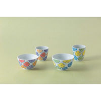 ワールド・クリエイト 飯碗 花柄 藍花 磁器 波佐見焼 青 442982 1個（直送品）