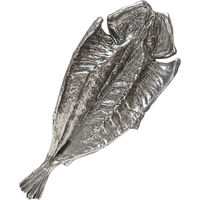 ワールド・クリエイト 箸置き 藍花 錫 鯵の開き 443823 1個（直送品）