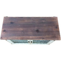 アビテ 壁掛け 棚 ラルモニ ウォールボックス 木製 グリーン 460117 1個（直送品）