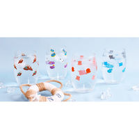 逸品社 グラス 390ml uminoikimono ガラス サメ 471792 1個（直送品）