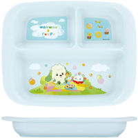 スケーター ランチプレート 23.5cm いないいないばあっ! プラスチック 472567 1個（直送品）