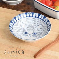 逸品社 ボウル sumica S ネコ 472627 1個（直送品）