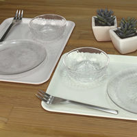 橋本達之助工芸 トレー ピノ PINO レンジで使えるノンスリップトレー 33cm グリーン 473766 1個（直送品）