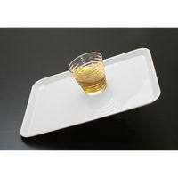 橋本達之助工芸 トレー ピノ PINO レンジで使えるノンスリップトレー 33cm ホワイト 473767 1個（直送品）