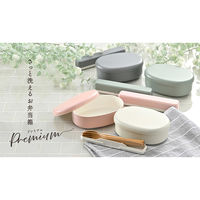 たつみや 弁当箱 さっと洗えるお弁当箱 プレミアム 480ml グレージュ 475390 1個（直送品）