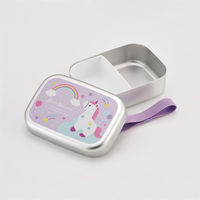 スケーター 弁当箱 370ml アルミ弁当箱 リトルユニコーン 475787 1個（直送品）