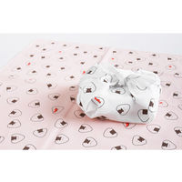 逸品社 ランチクロス 50×50cm ぎゅっとおにぎりさん ピンク 479438 1個（直送品）