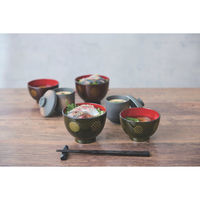 ナカジマ 汁椀 350ml 吉祥紋様 翠 472011 1個（直送品）